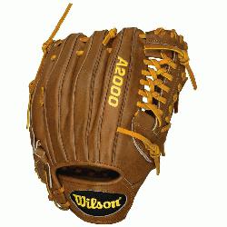 Pitcher Model Pro Laced T-Web Pro Stock(TM) Leather for a long lasting glove and a grea